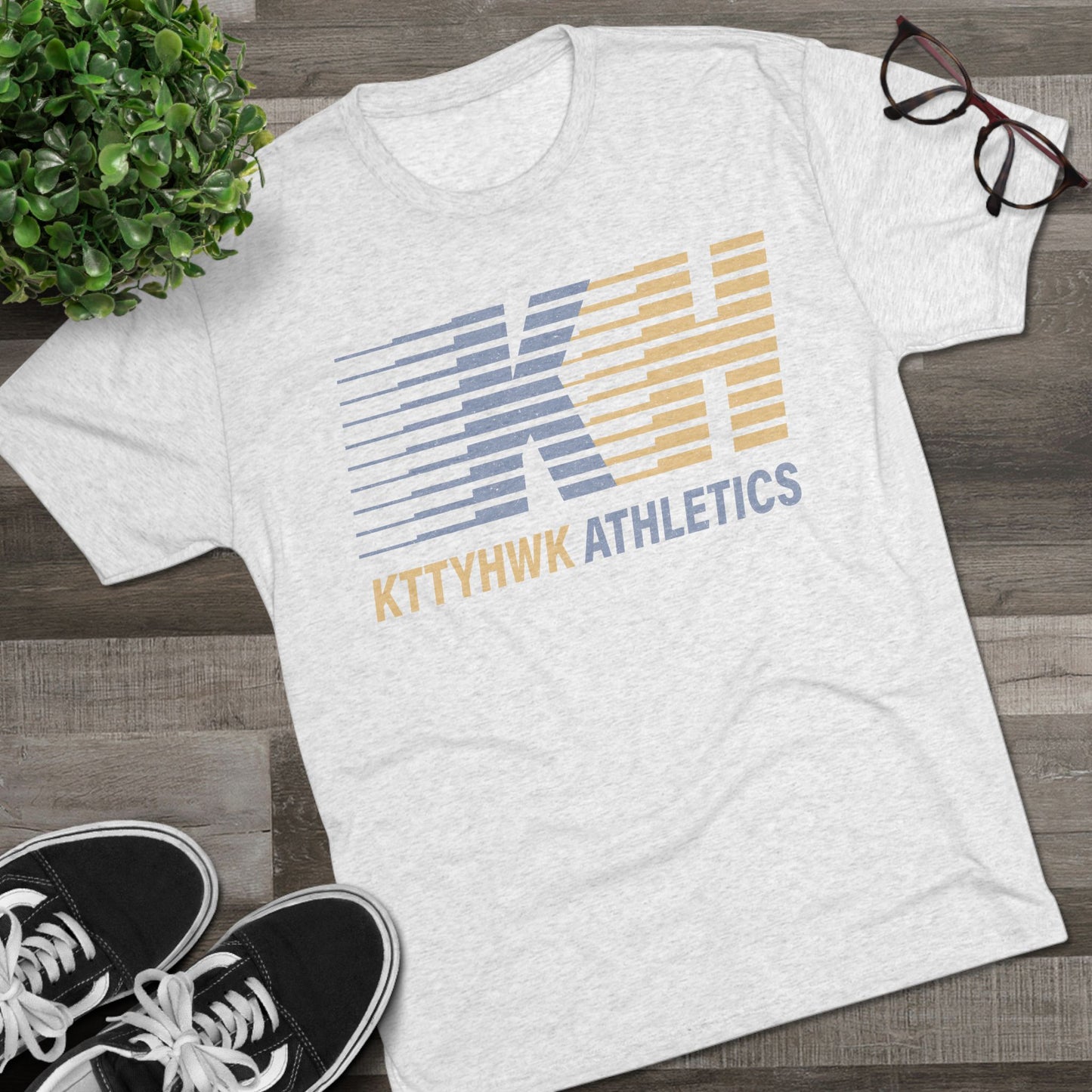 KTTHHWK Athletics Retro Striped Tee