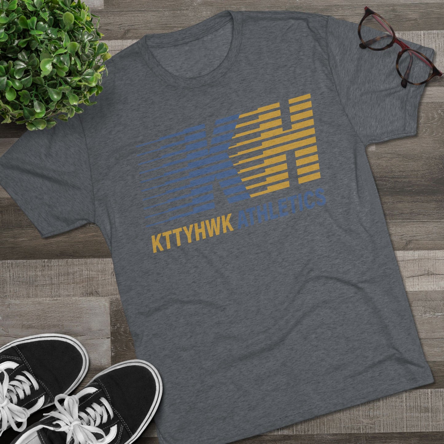 KTTHHWK Athletics Retro Striped Tee