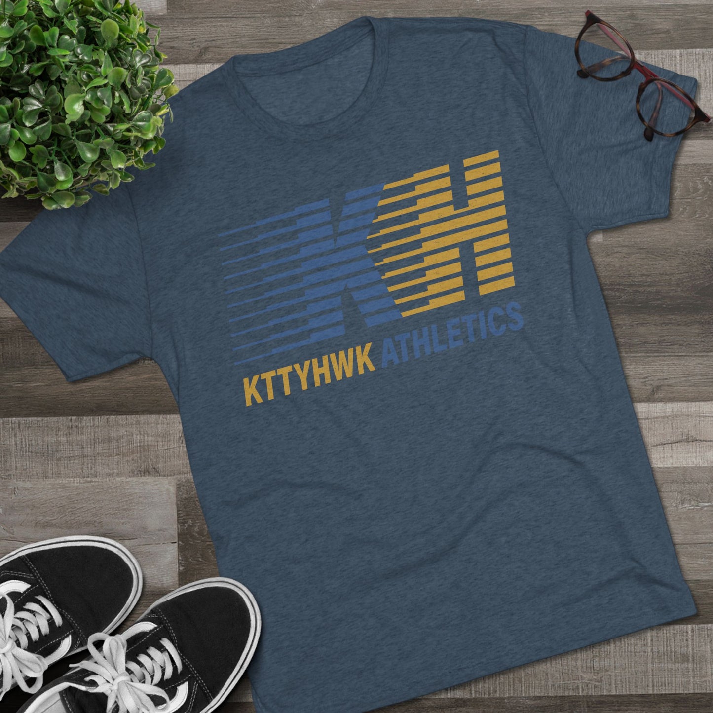 KTTHHWK Athletics Retro Striped Tee