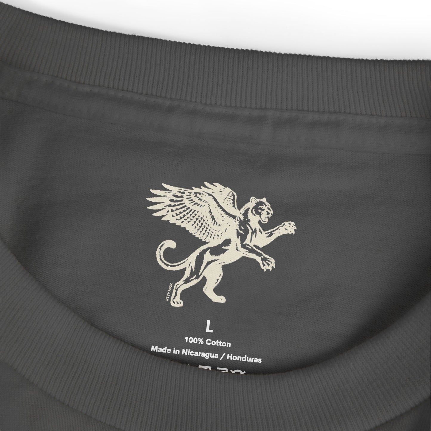 Vintage Pegasus Graphic Tee — Garment-Dyed Heavyweight Cotton