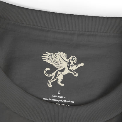 Vintage Pegasus Graphic Tee — Garment-Dyed Heavyweight Cotton