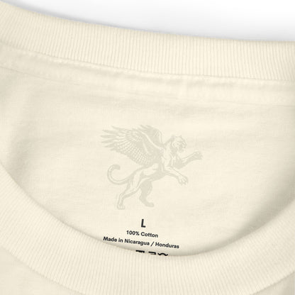 Vintage Pegasus Graphic Tee — Garment-Dyed Heavyweight Cotton