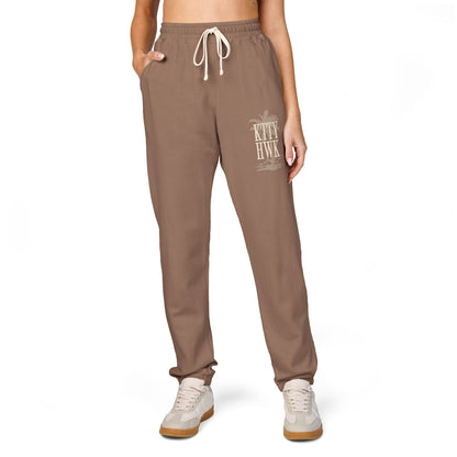 Coastal Palm "Find Your Flow" Sweatpants — Relaxed Beach Vibes Lounge Pants