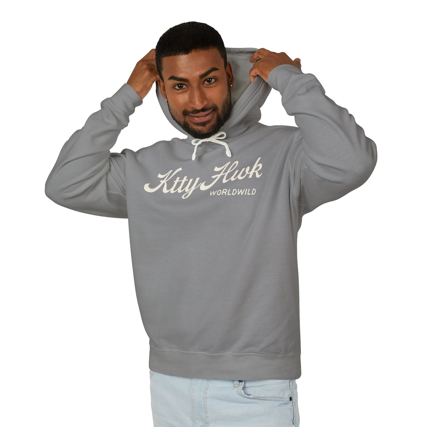 Unisex Lightweight Hooded Sweatshirt