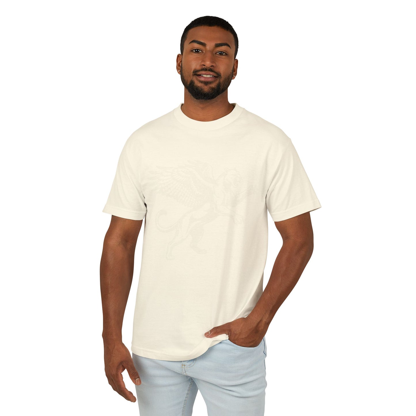Vintage Pegasus Graphic Tee — Garment-Dyed Heavyweight Cotton