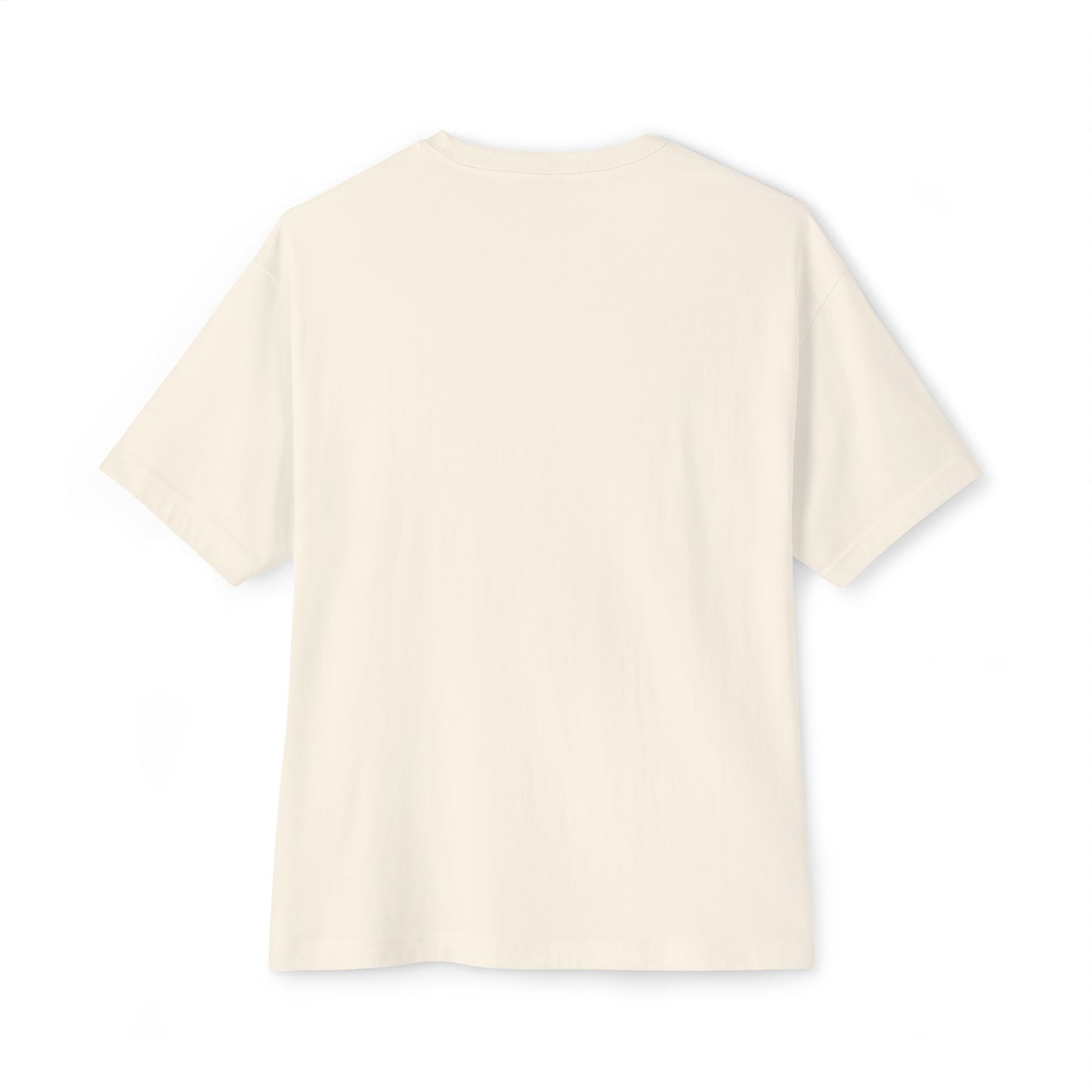 Boxy Tee — Subtle Gold Pegasus Graphic Oversized T‑Shirt
