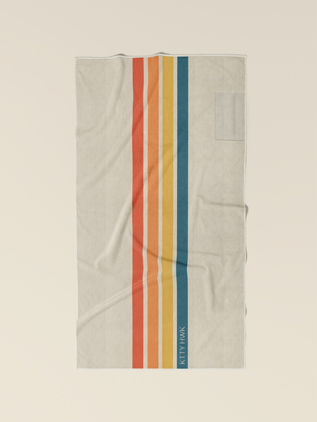 NORTH SHORE sand-free beach towel with hidden zipper pocket – KTTYHWK